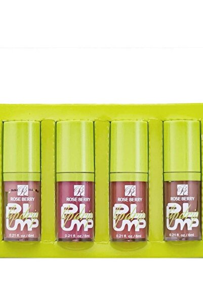 ROSE BERRYY Rose Berry Professional Lip Gloss 4 Pieces
