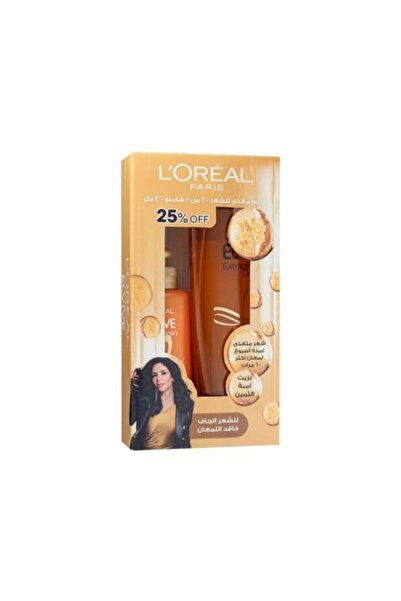 L'Oreal Paris شامبو إلفيف إكسترا أورديناري أويل - 400 مل + كريم مغذي للشعر - ...