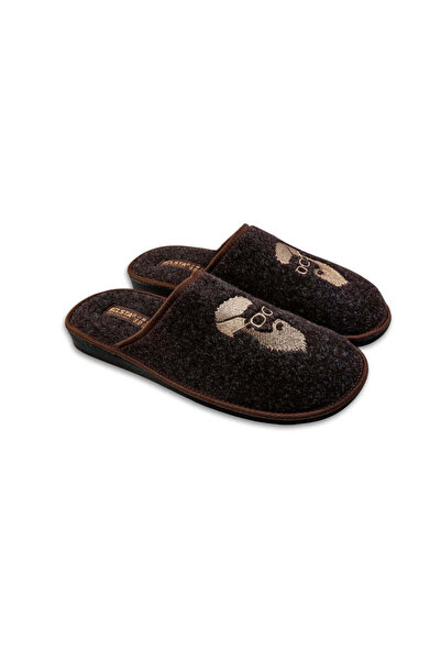 Belsta Felt slippers with embroidery