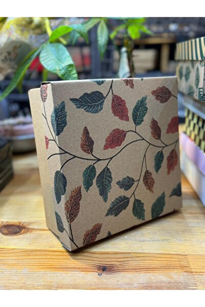 demontecraft 23x23x10 hediyelik Kraft kutu 2 adet