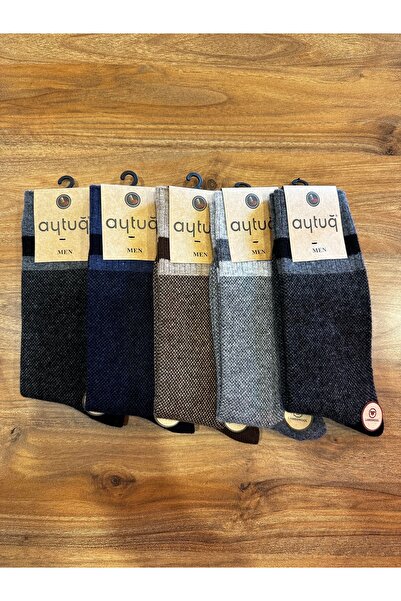 Aytuğ Lambswool Lamb Wool Men's Socks 3 Pack
