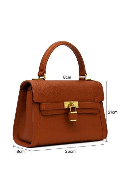 Generic Ladies Handbag with Lock Design – Shoulder & Top Handle Bag For Women