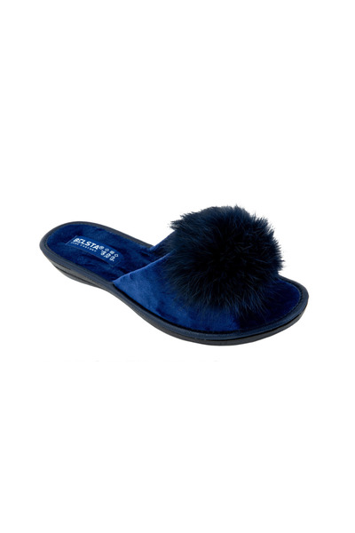Belsta Slippers with decorative fur