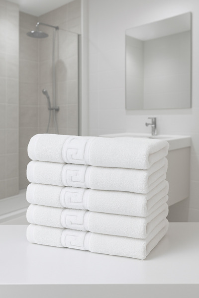 Truva Grup Set of 5 Towels 50/90 cm, Truva Greek