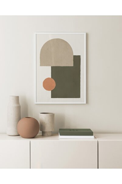 Thetic Geometrie naturală nr. 2 - Poster de perete PREMIUM fără cadru cu estetică modernă