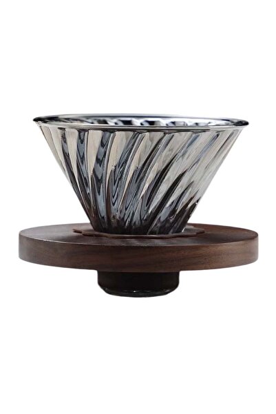 unbranded قمع تقطير 02 اسود زجاج