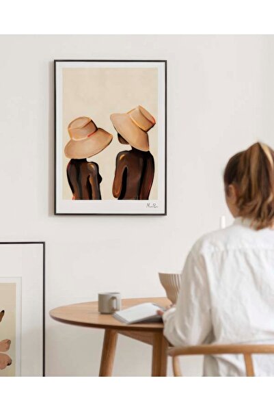 Thetic Maxime Rokus - Hats Together - Poster de perete PREMIUM fără cadru cu estetică modernă