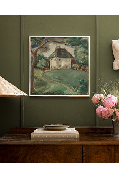 Thetic Cyprian Majerník - Landscape Near Třeboň - Modern Aesthetic Frameless Premium Wall Poster