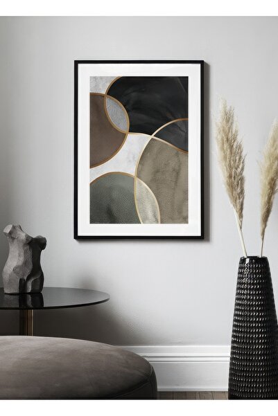 Thetic Golden Seams No1 - Poster de perete PREMIUM fără cadru cu estetică modernă