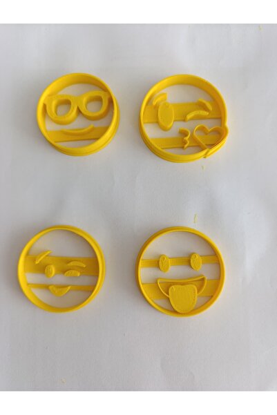 RPMD Store emoji kalıpları oyun hamuru kalıbı hamur kalıbı kek kalıbı kurabiy...