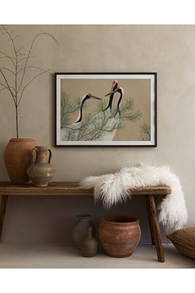 Thetic Kamisaka Sekka - Grălile din Momoyogusa - Poster de perete PREMIUM fără cadru cu estetică modernă