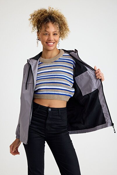 comstar Γυναικείο αντιανεμικό και αδιάβροχο με κουκούλα με επένδυση