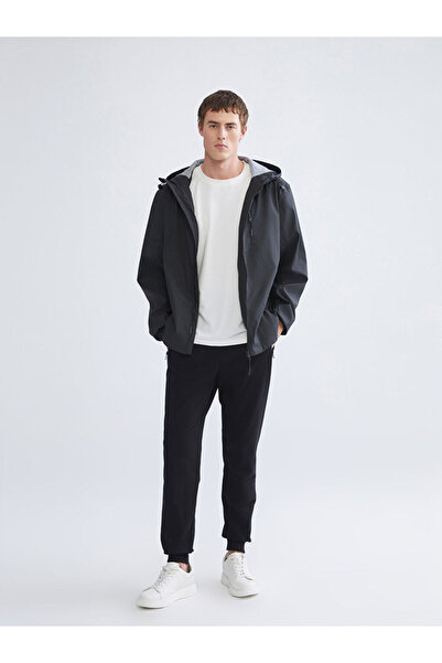 LC Waikiki Black Standard Fit Men's Jogger Sweatpants