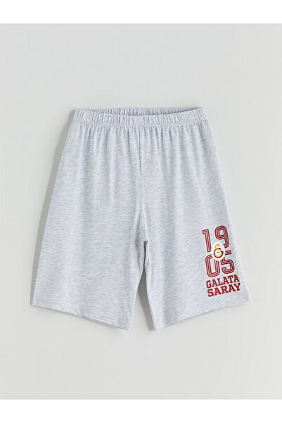 LC Waikiki Pantaloni scurți de pijama pentru băieți Galatasaray cu imprimeu c...