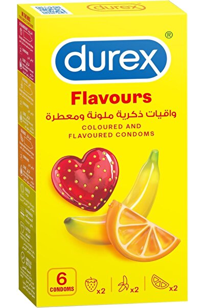 Durex عبوة من 3-6-12 نكهة