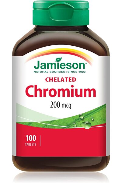 Jamieson فيتامينات الكروم المخلبية 200 ميكروغرام - 100 قرص