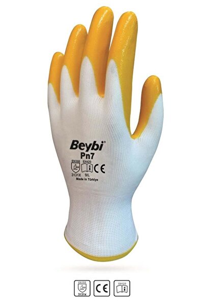 FrereConception Beybi PN7 No:10 Yellow Nitrile Gloves