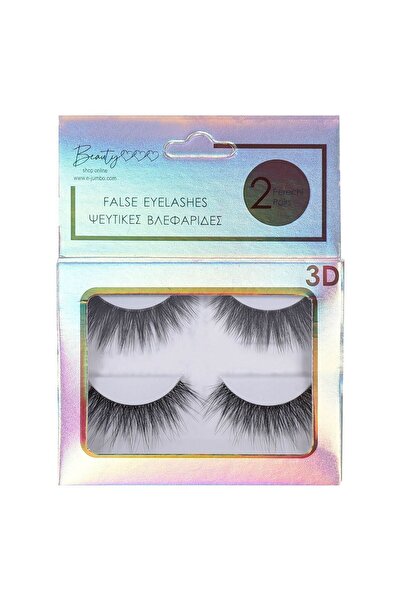 OEM 3D Natural False Eyelashes - 2 pairs.