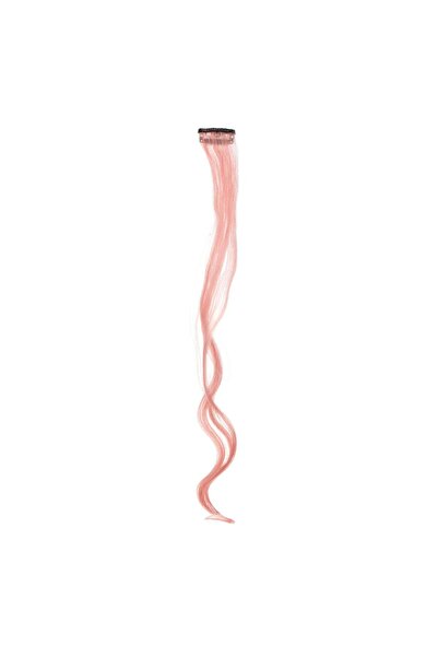 OEM Wavy Pink Blonde Hair Clip for Kids 38cm