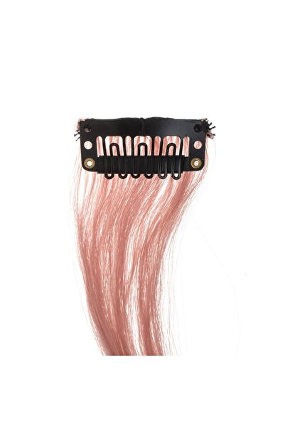 OEM Wavy Pink Blonde Hair Clip for Kids 38cm