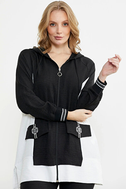 Sementa 76448 Linen Look Hooded Tunic Set