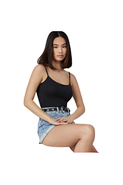 Fstyle Plain sleeveless bodysuit, distinctive for the body, can be used with clothes such as jeans, coats, etc., to refine the body shape.