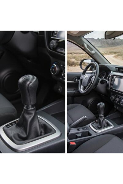 Toyota Hilux Black Hilux gear pommel 2016-2023