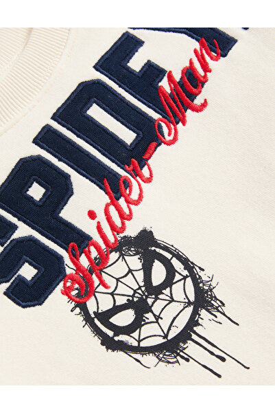 Marks & Spencer Pamuk Karışımlı Spider-Man™ Sweatshirt (2–8 Yaş)