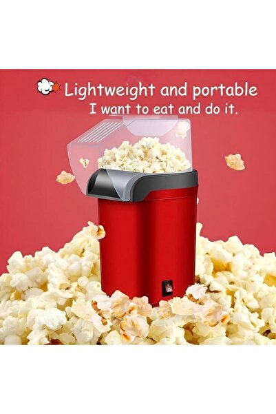 Generic Home Popcorn Corn Machine Oil-free Popcorn Machine Electric Hot Air Practical Corn Machine