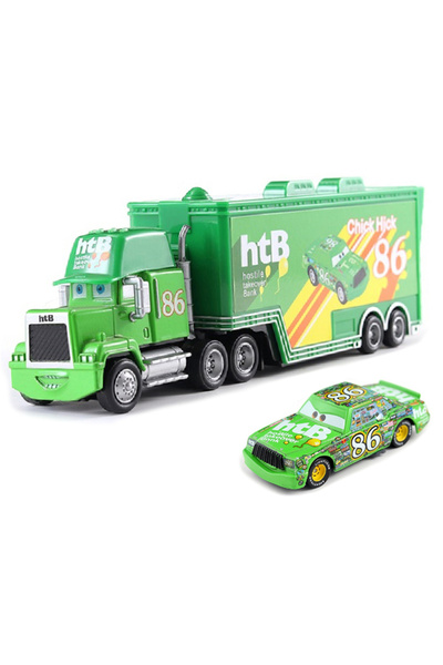 Choice3 86 شاحنة ديزني بيكسار كارز مع سيارة ستورم جاكسون شاحنة لايتنينج ماكوين لعبة سباق بنسبة 1/55