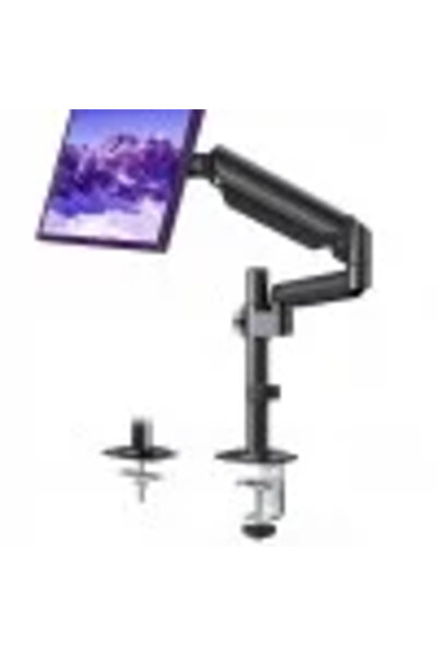 ELdepo Suport monitor de birou, 14 - 32", braț reglabil, negru, 100x100mm