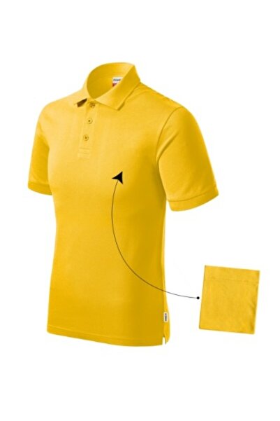 Malfini Tricou polo bărbătesc, Resist Heavy Polo R20, galben 3XL