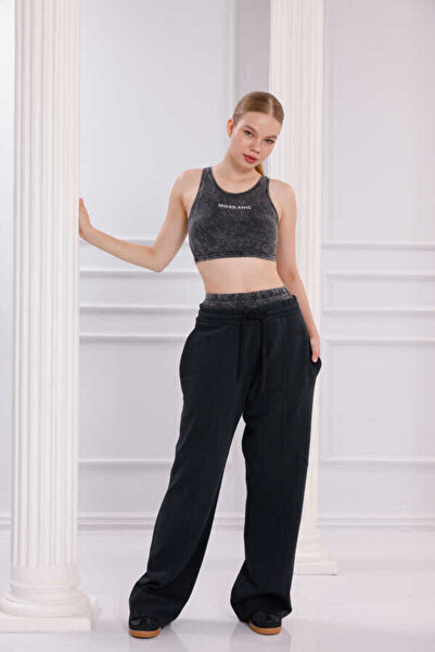 MOSRANİC بنطال رياضي أسود كبير الحجم للنساء MSC 500alt