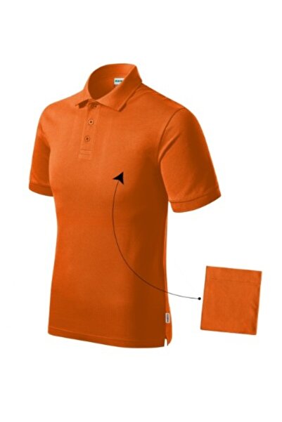 Malfini Tricou polo bărbătesc, Resist Heavy Polo R20, mărimea S portocalie