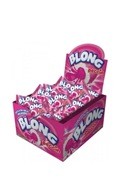 Peccin Gumă de mestecat Blong Tutti Frutti, umplutură de fructe, 40 bucăți x 5 gr