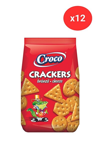 Croco CRACKERS Brânză 100GR x 12 buc