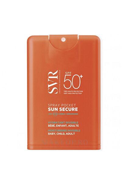 SVR Laboratoires Αντηλιακό σπρέι τσέπης Sun Secure Svr SPF50+, 20 ml