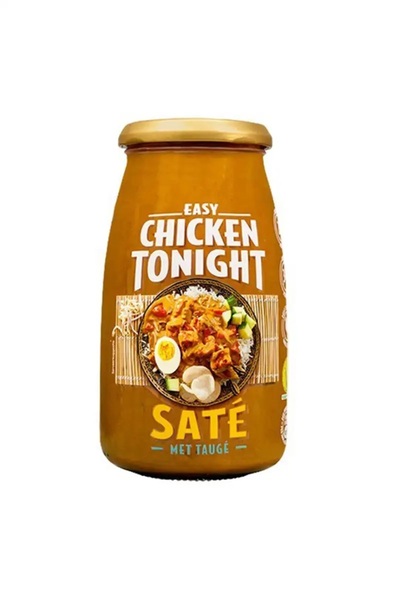 Chicken Tonight Saté sos gata preparat plin de arahide si muguri de fasole 525g