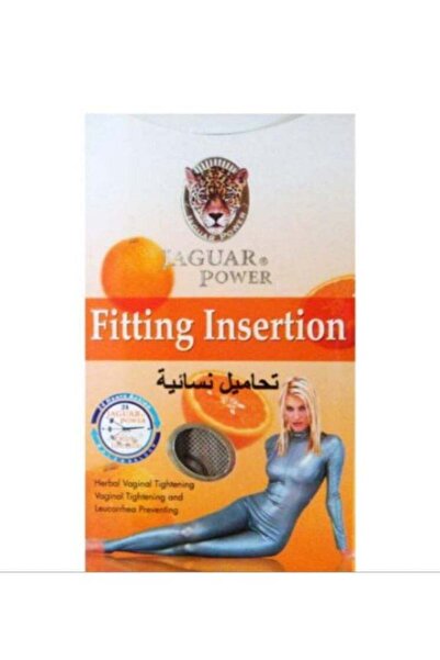 Jaguar Tightening Suppositories for Women with Orange Fragrance