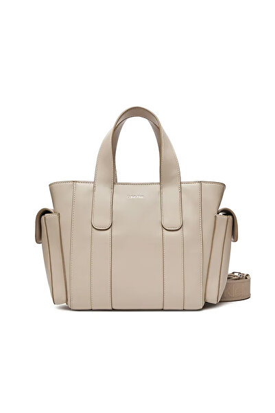 Calvin Klein Kadın Bej Omuz Çantası (LV04F3290G-2QO)