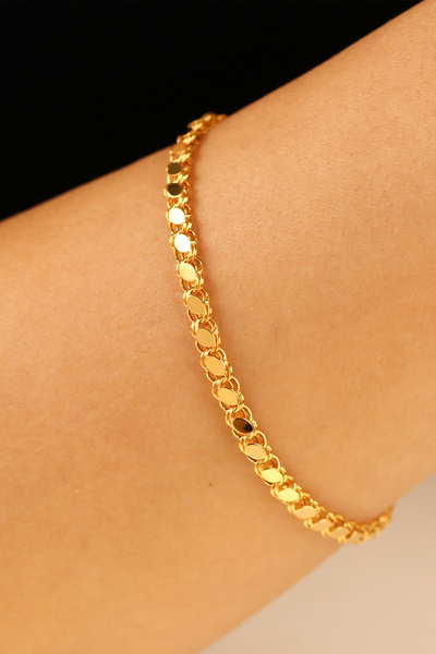 Çgk Çiğdem Gürel Kuyumculuk Pullu Altın Bilezik