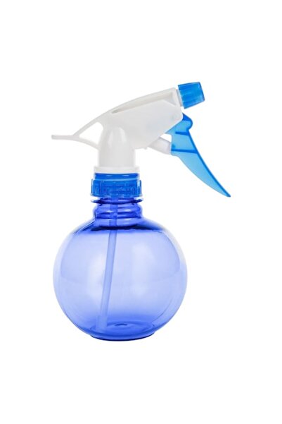 SHOPIENS Transparent Blue Plastic Spray Bottle Shopiens, 300 ml