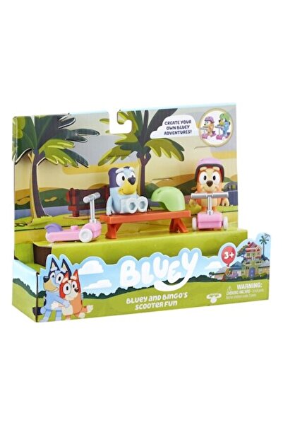bluey Set de joacă - Distracție cu trotineta