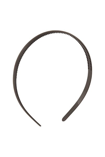 SHOPIENS Κορδέλα μαλλιών για γυναίκες Shopiens®, μαύρο πλαστικό ματ φινίρισμα