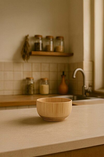 Barine Bamboo Large Snack Bowl 10X6 cm 10X6 cm