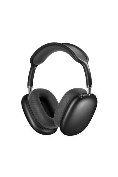 Polosmart PBS229 Kablosuz Bluetooth Şarjlı AUX TF Kart Girişli Kılıflı Kulak Üstü Kulaklık Siyah