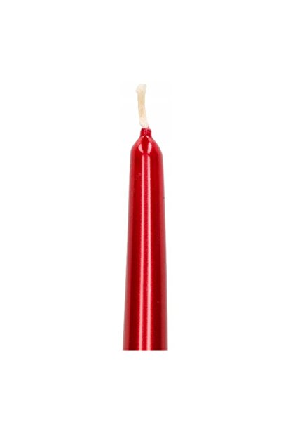 Flippy Decorative Candle, Flippy, for Table, 25 cm, Paraffin, Smokeless, Burning Time 7.5h, Red