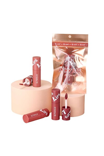 O.TWO.O Cosmetics O.TWO.O Velvet Matte High Pigment Lip Gloss – Waterproof Ma...