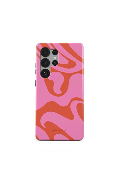 BURGA Phone Case Galaxy S25ultra Hybrid 2 Layer Hard Shell Silicone Protective, Scratch Resistant