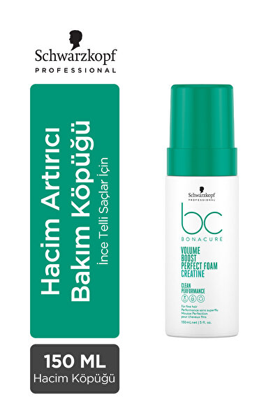 Bonacure Hacim Arttırıcı Bakım Köpüğü 150ml | İnce Telli Saçlar İçin Dolgunluk